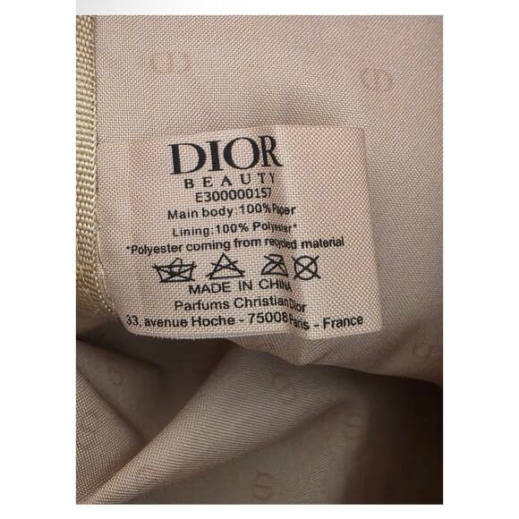 Christian Dior Parfums Large Straw/ Raffia Tote Bag GWP / VIP Gift New - Picture 6 of 8